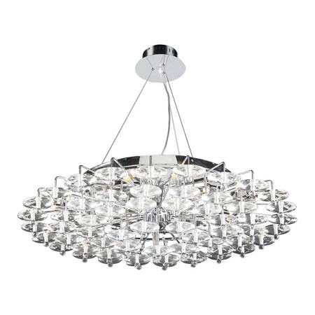 Plc Lighting PLC 18 Light Chandelier Diamente Collection 96987 PC 96987 PC